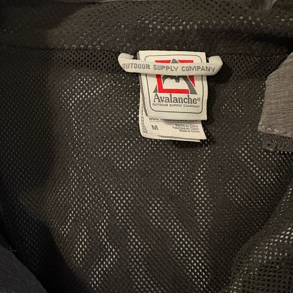 Avalanche Black Raincoat - Picture 3 of 5